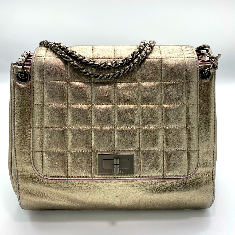Chanel Reissue Accordion Flap Bag in Gold Metalic